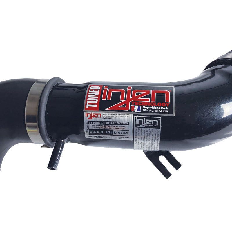 Injen 00-05 Eclipse / 00-03 Galant / 01-04 Sebring / 01-04 Stratus 3.0L V6 Black Short Ram Intake - DTX Performance