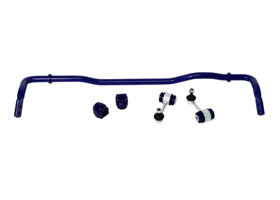 Superpro 2022 Volkswagen Golf R 2-Position HD Adjustable 24mm Rear Sway Bar & End Link Kit for performance car parts