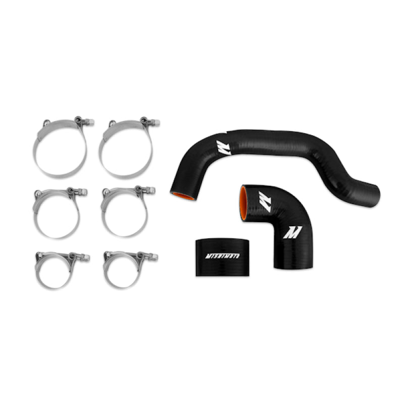 Mishimoto 04-07 Subaru WRX STI (STI only) USDM Black Silicone Intercooler Hoses, performance car parts by DTX Performance.