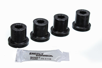 Energy Suspension Aftermarket Shackle Set - Black for racing suspension and performance car parts.