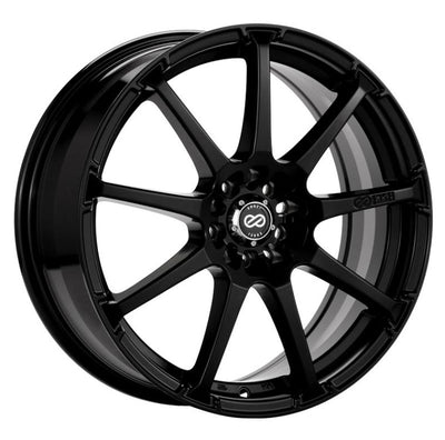 Enkei EDR9 16x7 4x100/114.3 38mm offset 72.6 Bore Diameter Matte Black Wheel, performance car parts from DTX Performance
