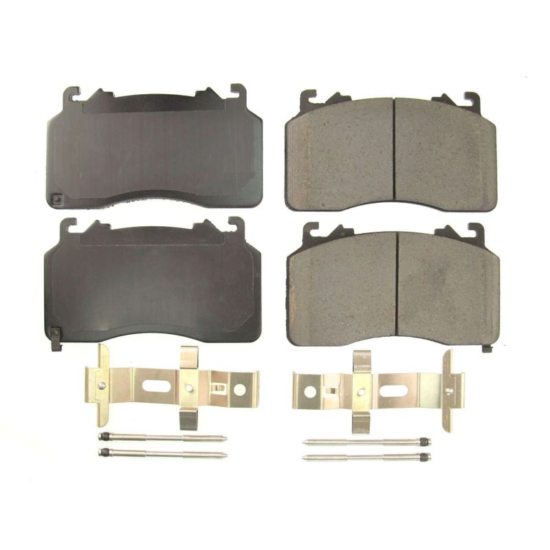 Power Stop 2020 Ford Mustang Front Z17 Evolution Ceramic Brake Pads w/Hardware - DTX Performance