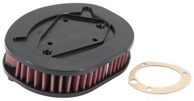 K&N 12-16 Harley Davidson XL 883/1200 Drop In Air Filter for performance upgrades and engine protection, available at DTX Performance.