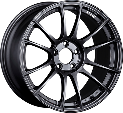 SSR GTX04 18x9.5 5x114.3 40mm Offset Dark Gunmetal Wheel, high performance car part from veteran owned DTX Performance shop