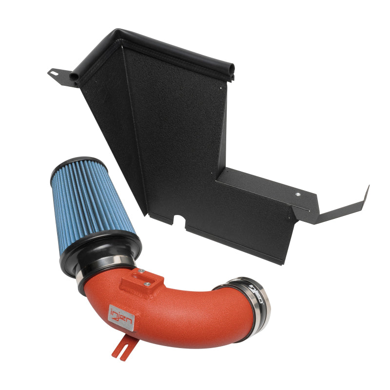 Injen 21-22 Toyota Supra 2.0L 4 Cyl. SP Short Ram Air Intake System - Wrinkle Red - DTX Performance