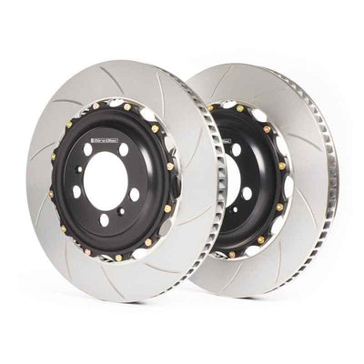 GiroDisc 2021+ Cadillac CT4-V Blackwing Slotted Rear Rotors by DTX Performance, perfect for brake upgrades and performance car parts.