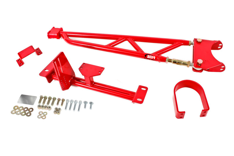 BMR 82-02 3rd Gen F-Body Adj. Bolt-In Torque Arm - Red - DTX Performance