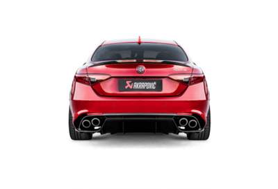 Akrapovic 17-19 Alfa Romeo Giulia Quadrifoglio Evolution Line Cat Back (Titanium) - DTX Performance exhaust system upgrade