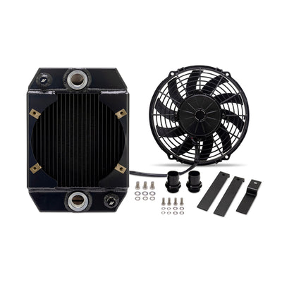 Mishimoto Universal Drag Race Performance Aluminum Radiator - Black, high performance auto parts by DTX Performance