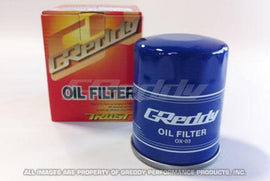 GReddy OX-03 Oil Filter - 3/4 -16UNF Inlet/ 65mm Diameter/90mm Tal for performance car parts and upgrades