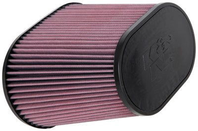 K&N Universal Rubber Filter 4in FLG 9IN x 5-3/4IN B / 7 x 4-1/2IN T / 7-1/2IN H for performance car parts