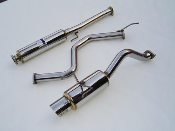 Invidia 92-95 Civic EF6 3DR 60mm (101mm tip) Cat-back Exhaust from DTX Performance, high performance car parts