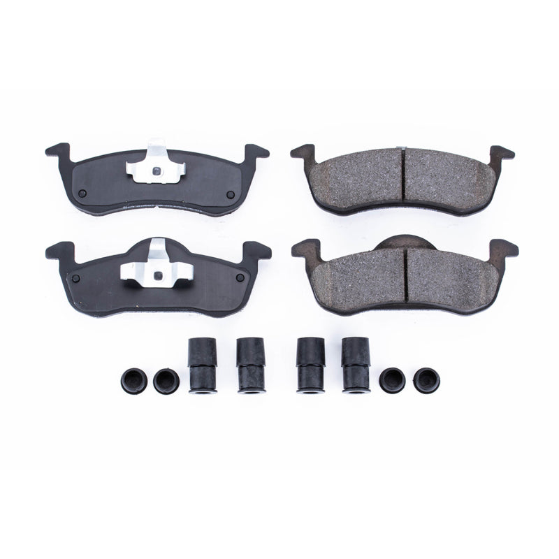 Power Stop 07-17 Ford Expedition Rear Z17 Evolution Ceramic Brake Pads w/Hardware - DTX Performance