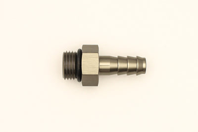 DeatschWerks 6AN ORB Male To 5/16in. Male Triple Barb Fitting with O-Ring for performance car parts by veteran owned shop DTX Performance