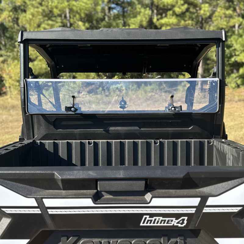 Seizmik 24+ Kawasaki Ridge Rach Rear Folding Windshield- UV