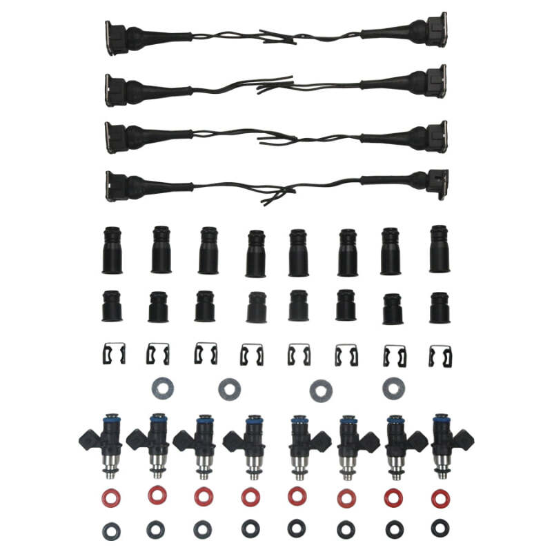 DeatschWerks LS Injector Kit Set of 8 2400cc/min Injectors - DTX Performance