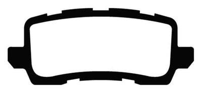 EBC 13+ Acura RLX 3.5 Greenstuff Rear Brake Pads, high performance car parts by DTX Performance, aftermarket brake upgrades.