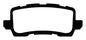 EBC 13+ Acura RLX 3.5 Greenstuff Rear Brake Pads