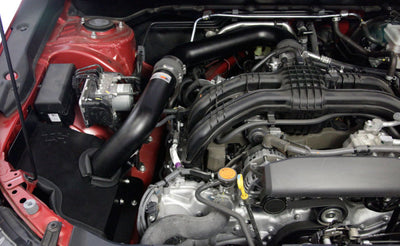 K&N 17-18 Subaru Impreza 2.0L H4 F/I Typhoon Short Ram Intake in engine bay