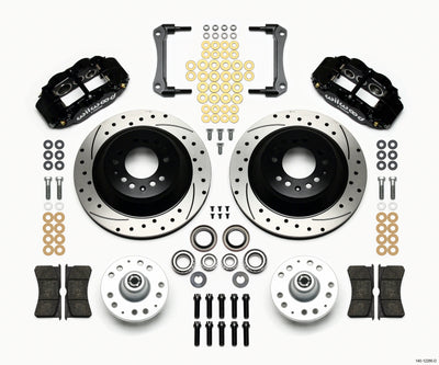 Wilwood Narrow Superlite 6R Front Hub & 1PC Rtr Kit 12.88in Dril 79-81 Camaro brake upgrades