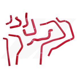 Mishimoto 01-05 Subaru WRX Red Silicone Ancillary Hoses offer performance car upgrades at veteran-owned DTX Performance shop.