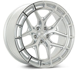 Vossen HFX-1 20x9.5 - 5x114.3 - ET25 - Deep - 73.1 - Silver Polished Wheel