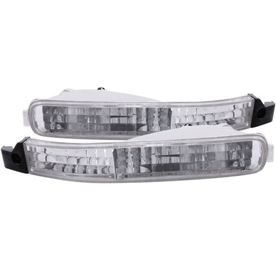 ANZO 1992-1993 Honda Accord Euro Parking Lights Chrome from DTX Performance - Veteran Owned Performance Shop