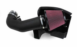 JLT 11-14 Ford Mustang GT Series 2 Black Textured Cold Air Intake Kit w/Red Filter - Tune Req.