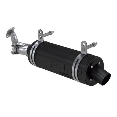 MBRP 06-11 Kawasaki KVF 750 Brute Force Slip-On Combination Exhaust w/Sport Muffler for engine performance parts