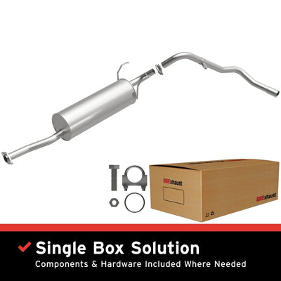 MagnaFlow BRE Exhaust Kit 86-89 Toyota 4Runner 2.4L with gaskets and clamps for easy installation.
