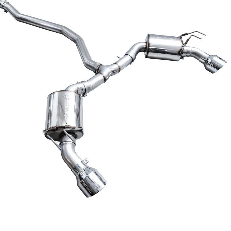 AWE Tuning 22+ Honda Civic Si/Acura Integra Touring Edition Catback Exhaust - Dual Chrome Silver Tip - DTX Performance