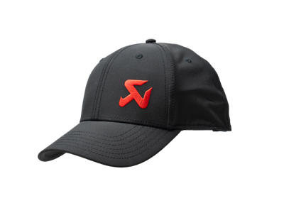 Akrapovic Logo Baseball Cap - Black for performance car enthusiasts, perfect for tuning upgrades and veteran owned performance shop fans.