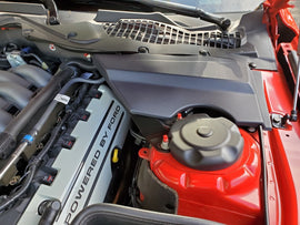 JLT 15-19 Ford Mustang Black Textured Master Cylinder Cover, high performance car parts, DTX Performance, brake upgrades, tuning upgrades