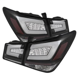 Spyder Chevy Cruze 2011-2014 Light Bar LED Tail Lights Black ALT-YD-CCRZ11-LBLED-BK performance car parts