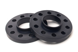 Black wheel spacers with multiple holes