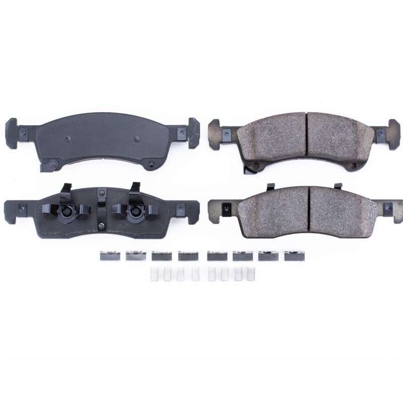 Power Stop 03-06 Ford Expedition Front Z17 Evolution Ceramic Brake Pads w/Hardware - DTX Performance