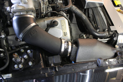 JLT 99-01 Ford Mustang SVT Cobra Black Textured Ram Air Intake Kit w/Red Filter for performance upgrades