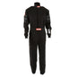 RaceQuip Black SFI-1 1-L Suit - Small
