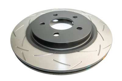 DBA 05-13 Ford Mustang GT/V6 Rear Slotted 4000 Series Rotor - performance car parts by DTX Performance veteran owned performance shop