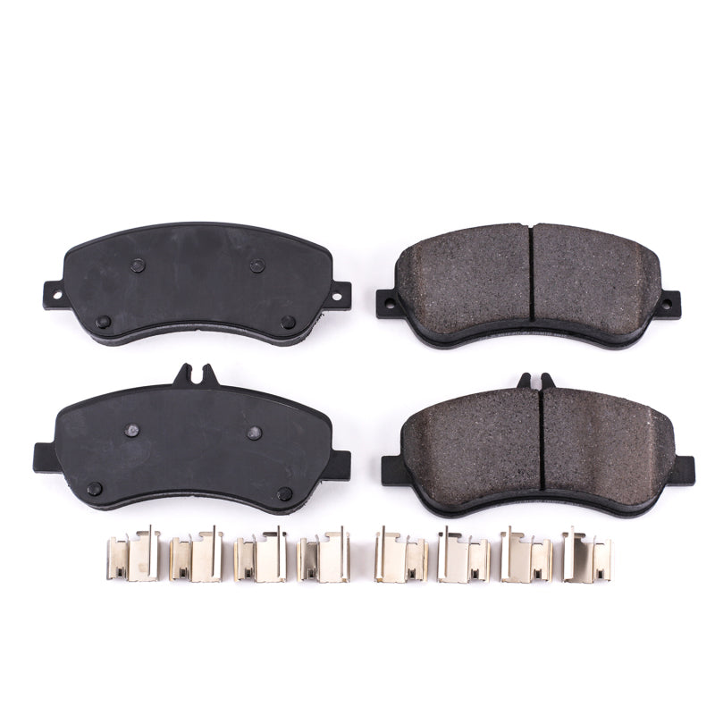 Power Stop 13-15 Mercedes-Benz GLK250 Front Z17 Evolution Ceramic Brake Pads w/Hardware - DTX Performance