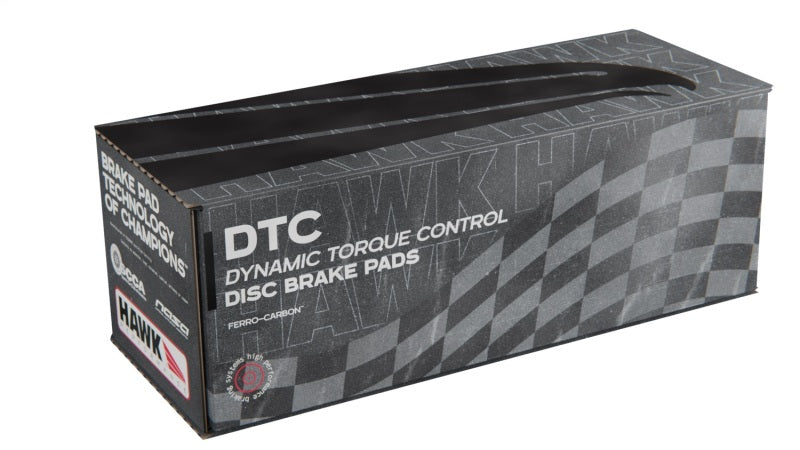 Hawk 06-13 Chevrolet Corvette Z06 DTC-30 Race Rear Brake Pads (One Piece) - DTX Performance