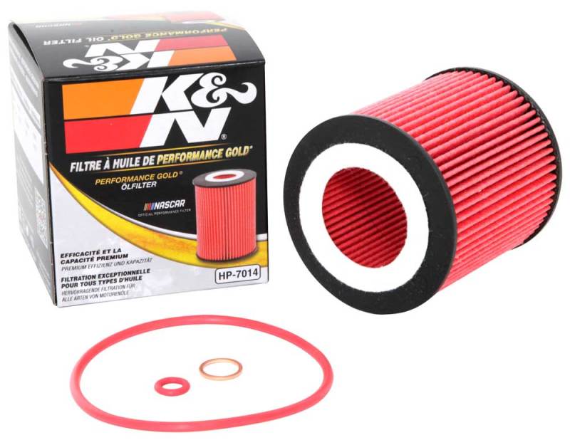 K&N 2019 BMW M2 3.0L/M4 3.0L Cartridge Oil Filter for high performance car parts from DTX Performance, veteran-owned performance shop.