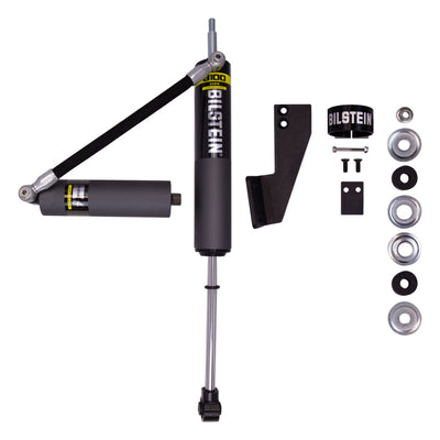 Bilstein 07-21 Toyota Tundra B8 8100 Rear Left Shock Absorber with components, ideal for performance car parts at DTX Performance.