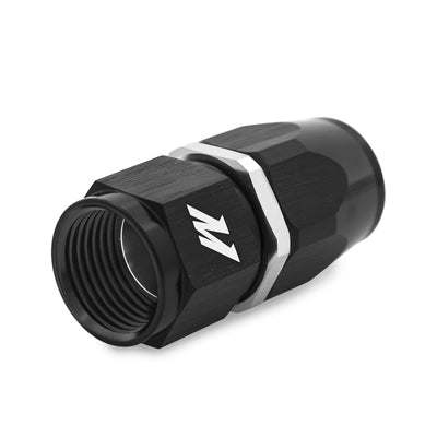 Mishimoto Aluminum -10AN Straight Fitting - Black, performance car parts, for tuning and upgrades by veteran owned shop DTX Performance