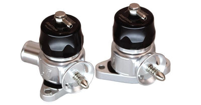 Turbosmart Nissan GTR R35 Dual Port Smart Port BOVs - Black for high performance car tuning and upgrades.