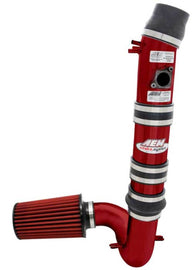 AEM 04-06 Mazda RX-8 Red Cold Air Intake by DTX Performance, ideal for aftermarket performance upgrades and enhanced engine performance.