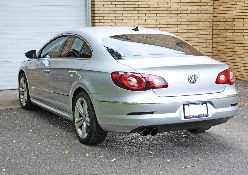 AWE Tuning VW CC 2.0T Touring Edition Performance Exhaust - Diamond Black Tips - DTX Performance