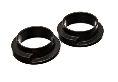 Energy Suspension Universal 2-3/16in ID 3in OD 1in H Black Coil Spring Isolators, performance car parts by DTX Performance