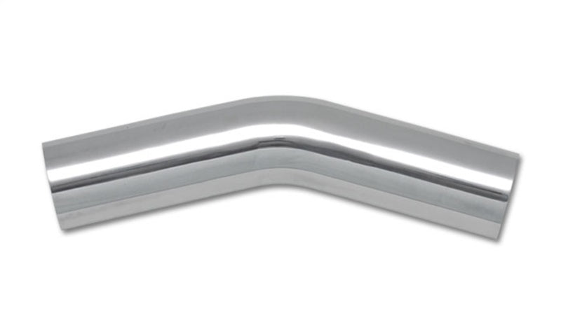 Vibrant 4in O.D. Universal Aluminum Tubing (30 degree Bend) - Polished, ideal for performance car parts, tuning upgrades