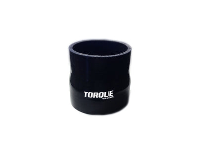 Torque Solution Transition Silicone Coupler: 2.75 inch to 3 inch Black Universal for high performance car parts and upgrades.